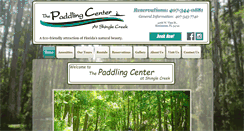 Desktop Screenshot of paddlingcenter.com